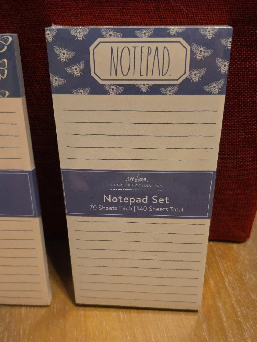 Rae Dunn 2 Notepads Groceries & To Do List